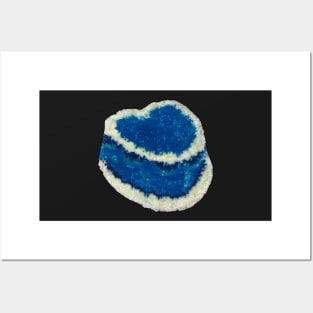 blue cake rug Posters and Art